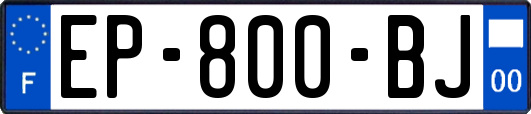 EP-800-BJ