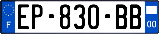 EP-830-BB