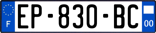 EP-830-BC