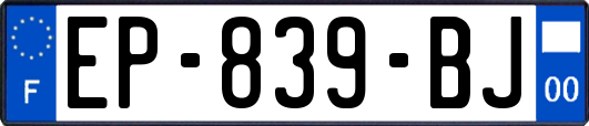 EP-839-BJ