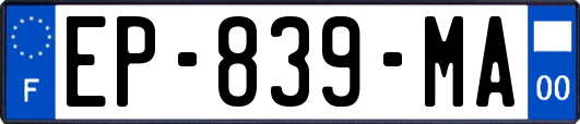 EP-839-MA