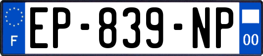 EP-839-NP