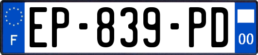 EP-839-PD