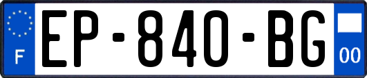 EP-840-BG