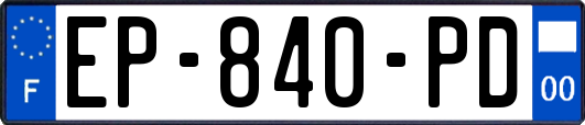 EP-840-PD