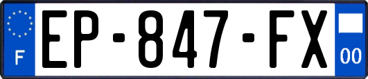 EP-847-FX