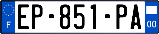 EP-851-PA