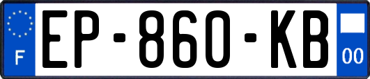 EP-860-KB