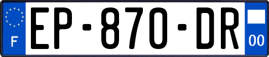 EP-870-DR