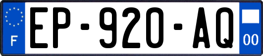 EP-920-AQ