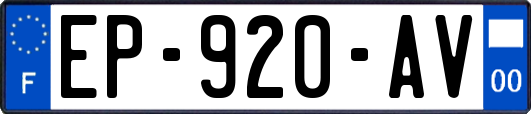 EP-920-AV