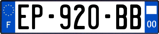 EP-920-BB