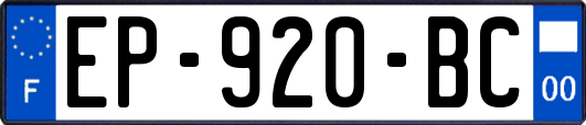 EP-920-BC