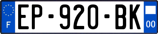 EP-920-BK