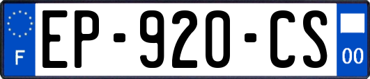 EP-920-CS