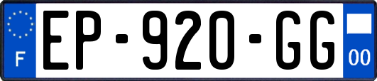 EP-920-GG