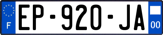 EP-920-JA
