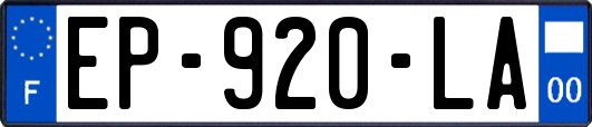 EP-920-LA