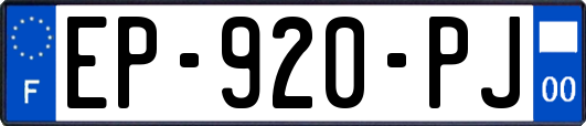 EP-920-PJ