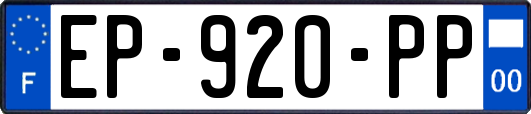 EP-920-PP