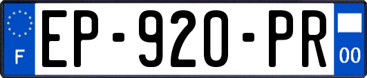 EP-920-PR