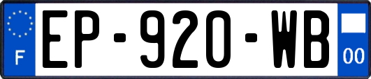 EP-920-WB