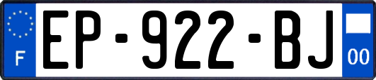 EP-922-BJ