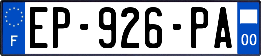 EP-926-PA