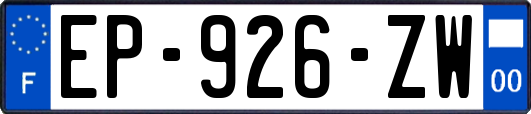 EP-926-ZW