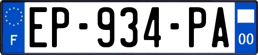 EP-934-PA