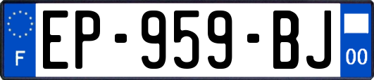 EP-959-BJ