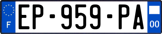EP-959-PA