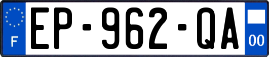 EP-962-QA
