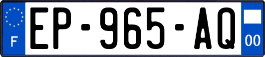 EP-965-AQ