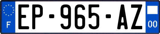 EP-965-AZ