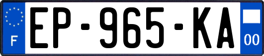 EP-965-KA