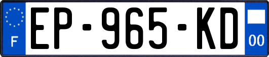 EP-965-KD