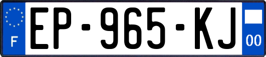 EP-965-KJ