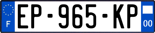 EP-965-KP