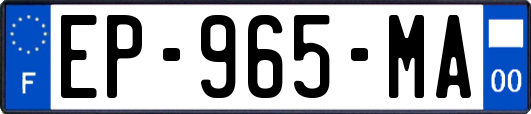 EP-965-MA