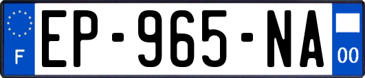 EP-965-NA