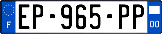 EP-965-PP