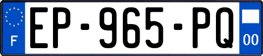 EP-965-PQ