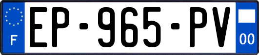 EP-965-PV