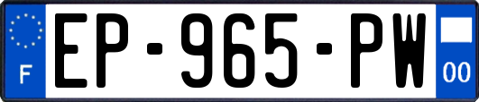 EP-965-PW