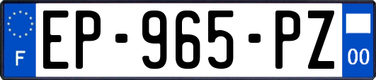 EP-965-PZ