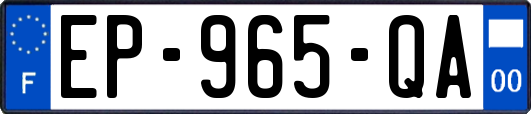 EP-965-QA