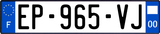 EP-965-VJ