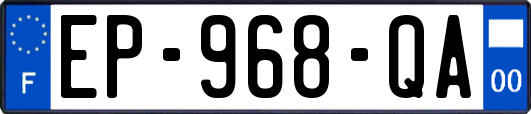 EP-968-QA