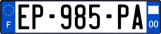 EP-985-PA